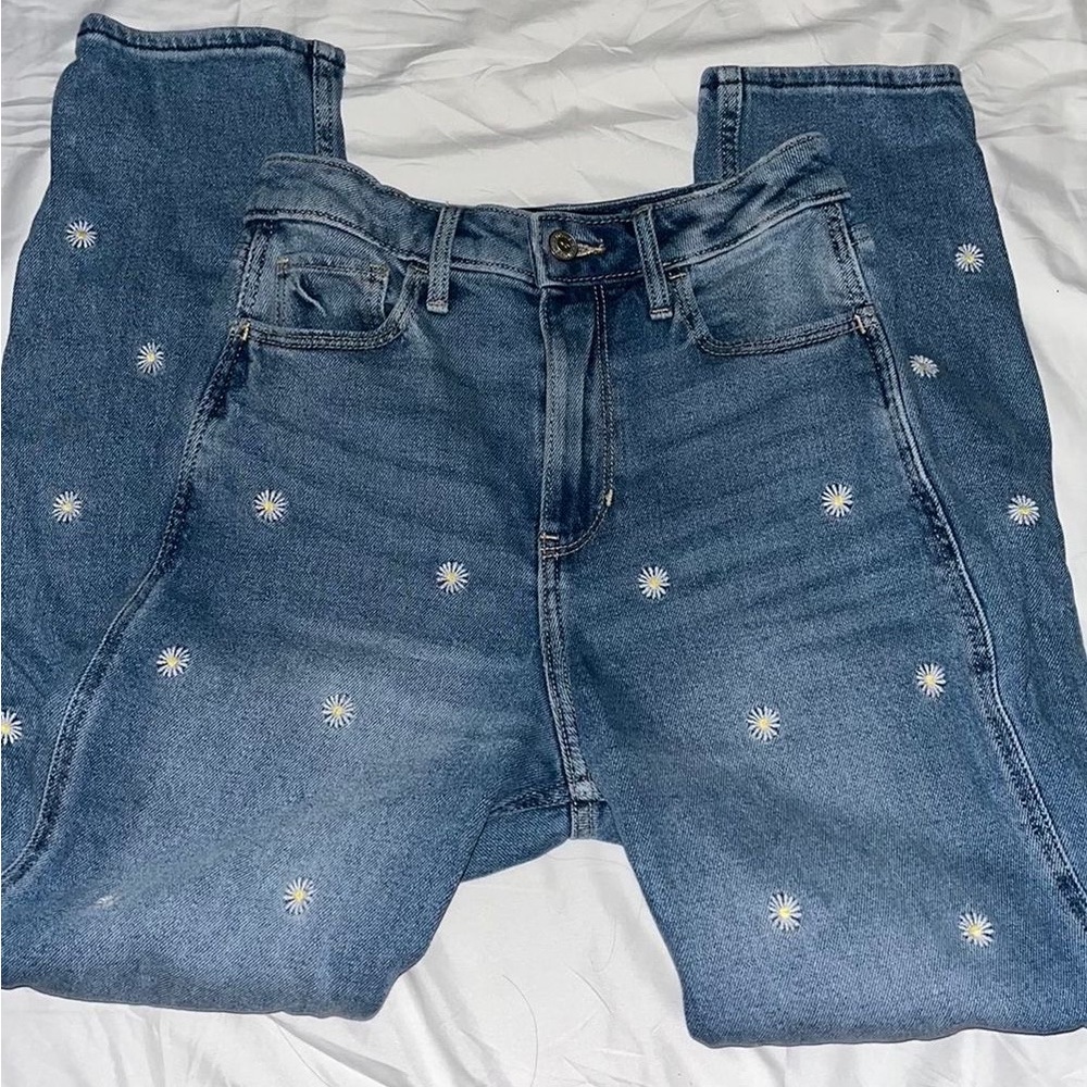 Hollister ultra high rise mom jeans